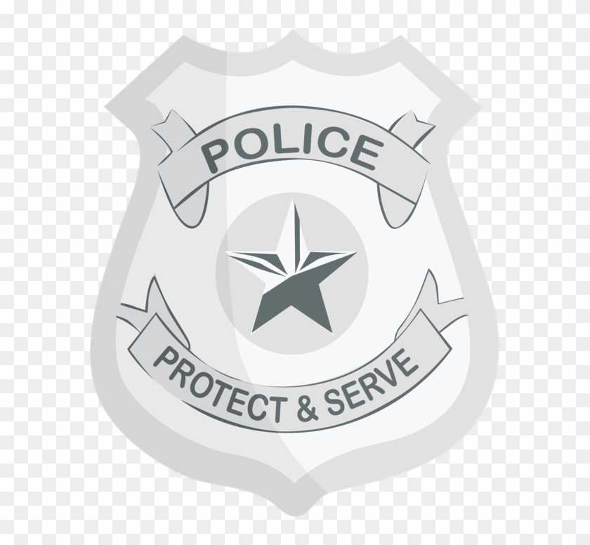 Protect And Serve Badge, HD Png Download - 583x696 (#2282947) - PinPng