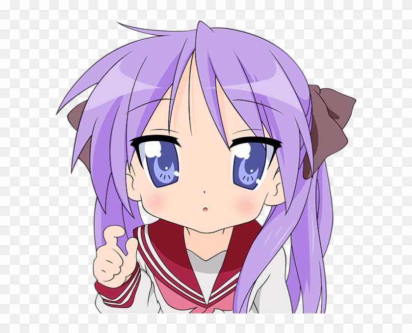 Png - Kawaii - Lucky Star Kagami Png, Transparent Png - 647x600 ...