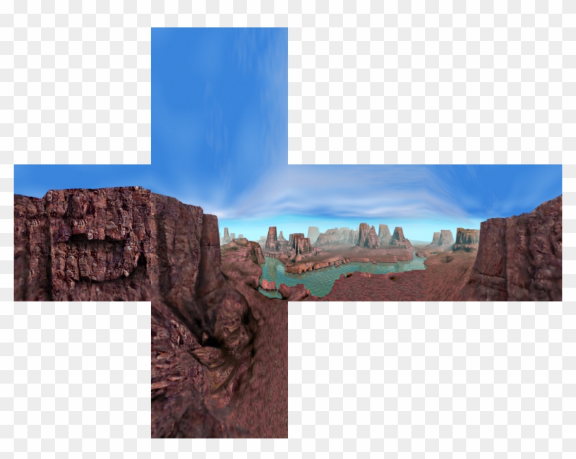 Cliff - Half Life Hd Skybox, HD Png Download - 1024x768 (#239111) - PinPng