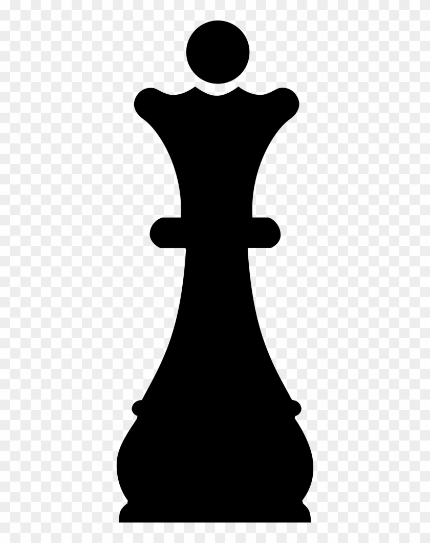 Svg Library Stock Black Shape Png Icon Free Download - Queen Chess ...