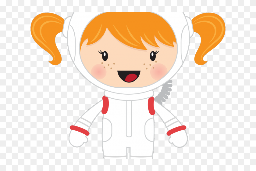 Astronaut Clipart Little Girl - Clipart Kids Astronaut, HD Png Download ...