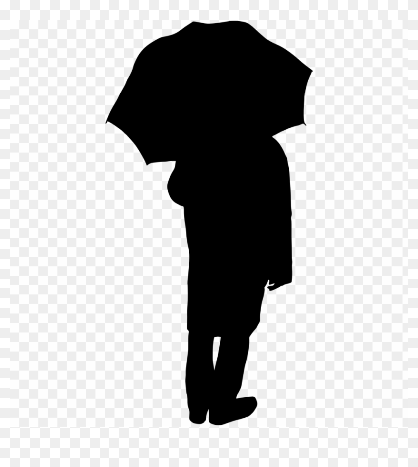 Free Png Woman Umbrella Silhouette Png - Graduation, Transparent Png ...