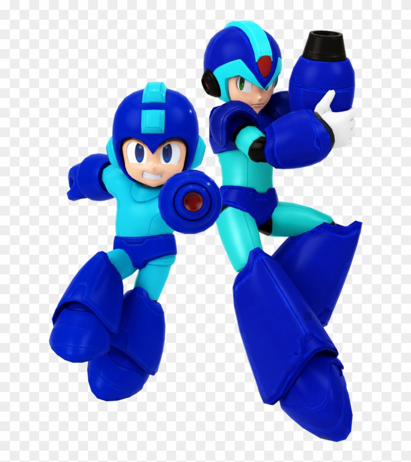 Mega Man And X Render By Kamtheman56 - Megaman X Render, HD Png ...