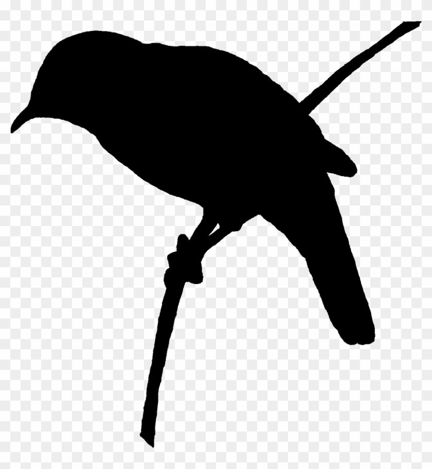 Digital Bird Silhouette Download - Free Bird Silhouette, HD Png ...