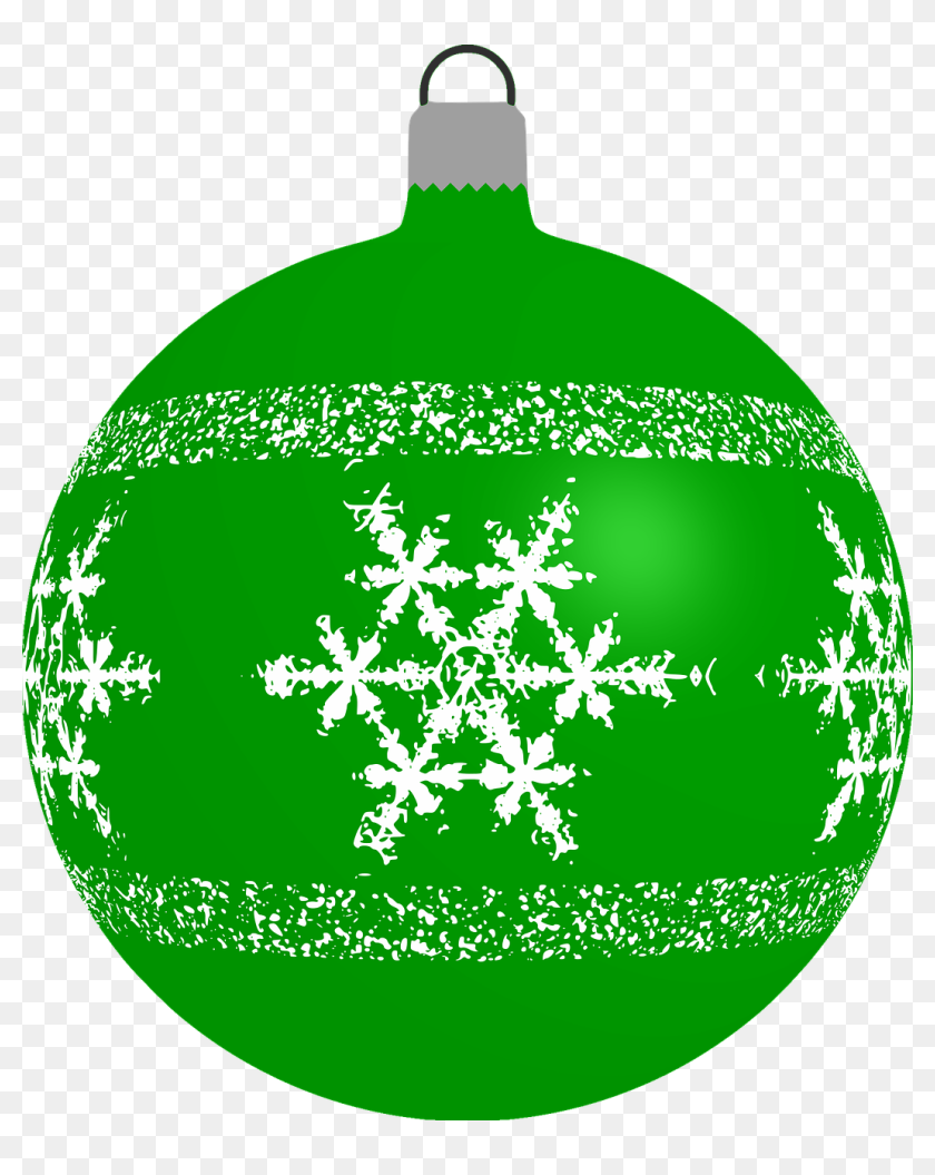 Christmas Single Balls Ornaments Png Green , Png Download - Christmas ...