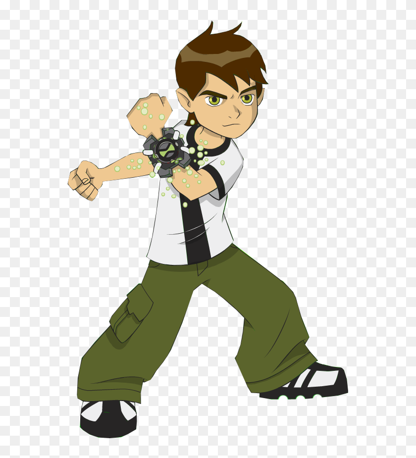 Ben 10 Em Png - Ben 10 Cut Out, Transparent Png - 636x911 (#2427572 