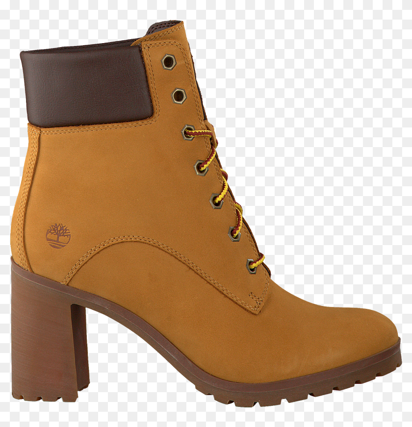 timberland high heel work boots