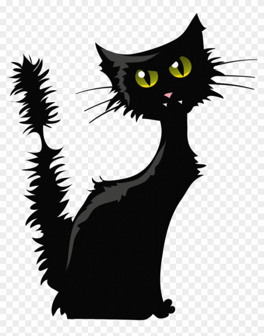 Мультяшные коты черные