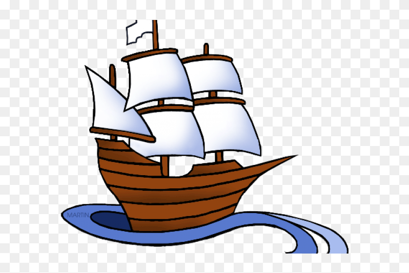 Ship Clipart Colonial - Colonial Boat Clip Art, HD Png Download ...