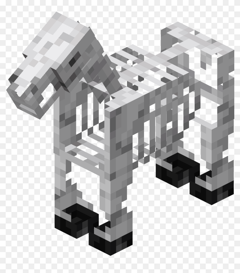 Minecraft Mobs Skeleton Horse, HD Png Download - 765x897 (#2533384 ...