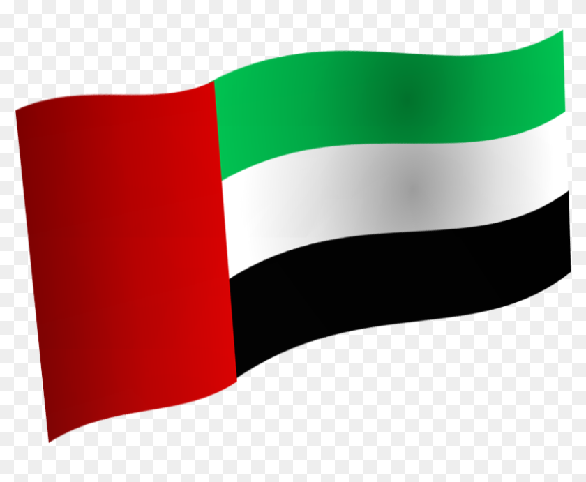 Waving Flag Cliparts Shop - Uae Flag, HD Png Download - 827x656 ...