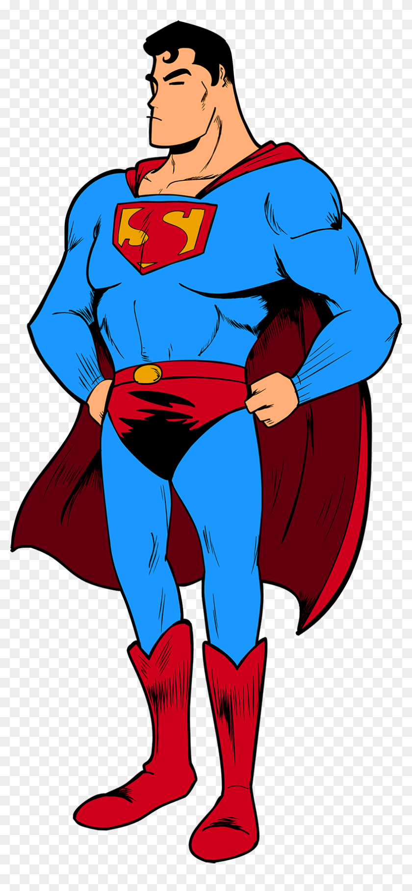 Personally I Kinda Dig The Old Version Of Superman - Superman, HD Png ...