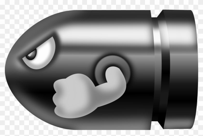 Bullet Bill New Super Mario Bros Nintendo Computer - Bullet Bill Png ...