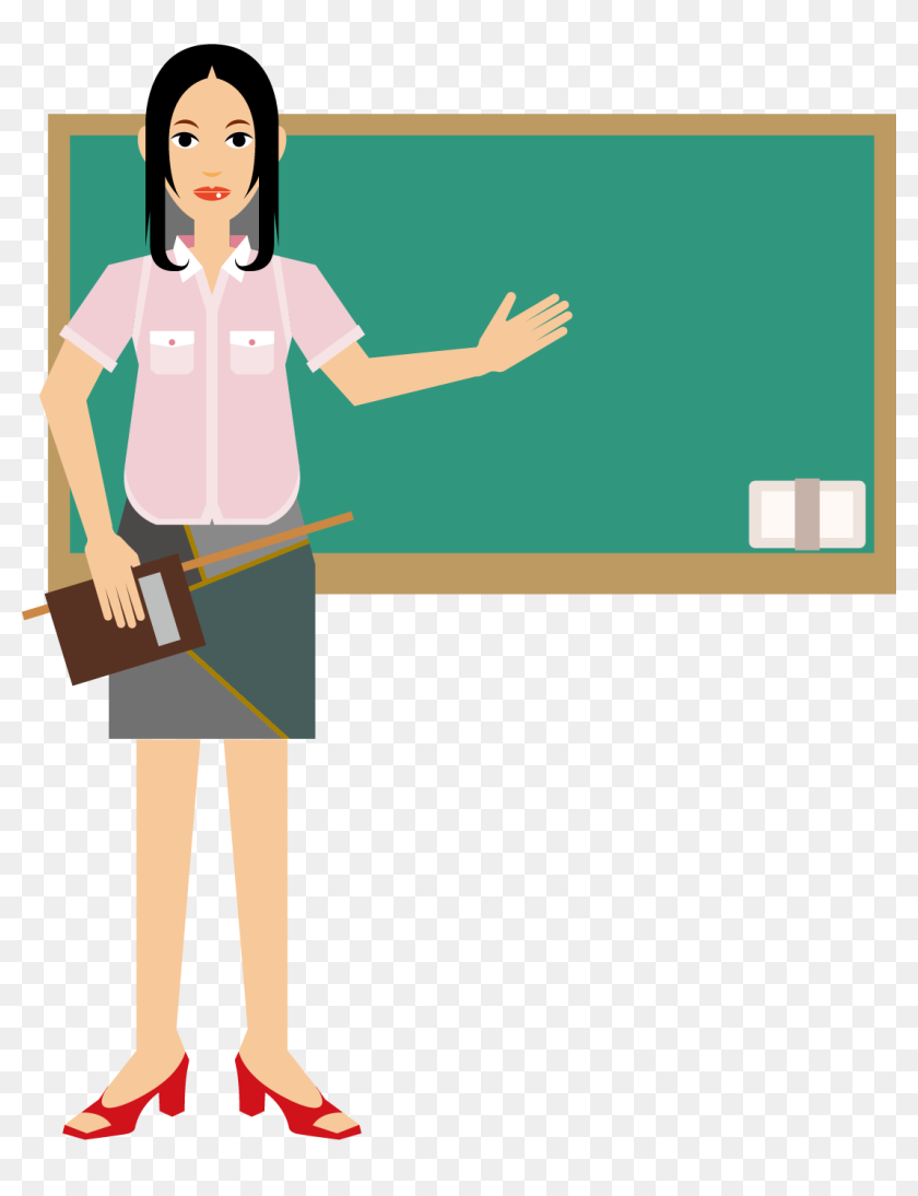 Teacher Clipart Images Free Download Png Drawing Teacher - 女 老师 Q 版 ...