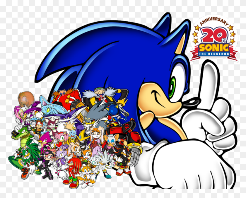 Sonic The Hedgehog Clipart Christmas Transparent - Sonic The Hedgehog ...