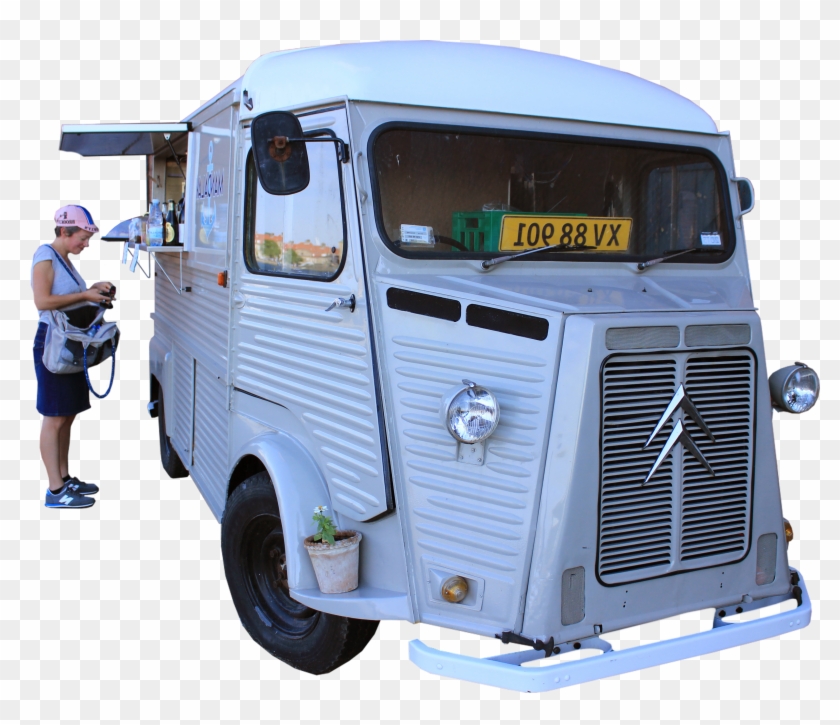 Citroen Food Truck - Citroën H Van, HD Png Download - 4067x3111