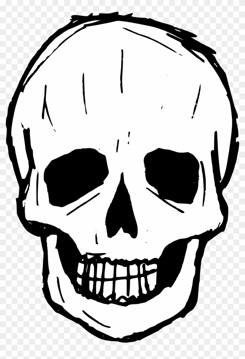 Scary Skull Pictures Image - Human Skull Drawing Transparent, HD Png ...