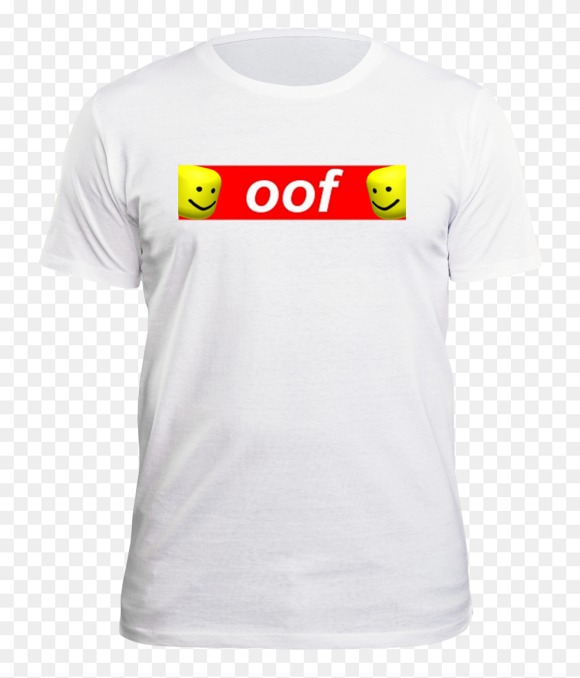 Oof Supreme T Shirt Fanmade Active Shirt Hd Png Download 780x917