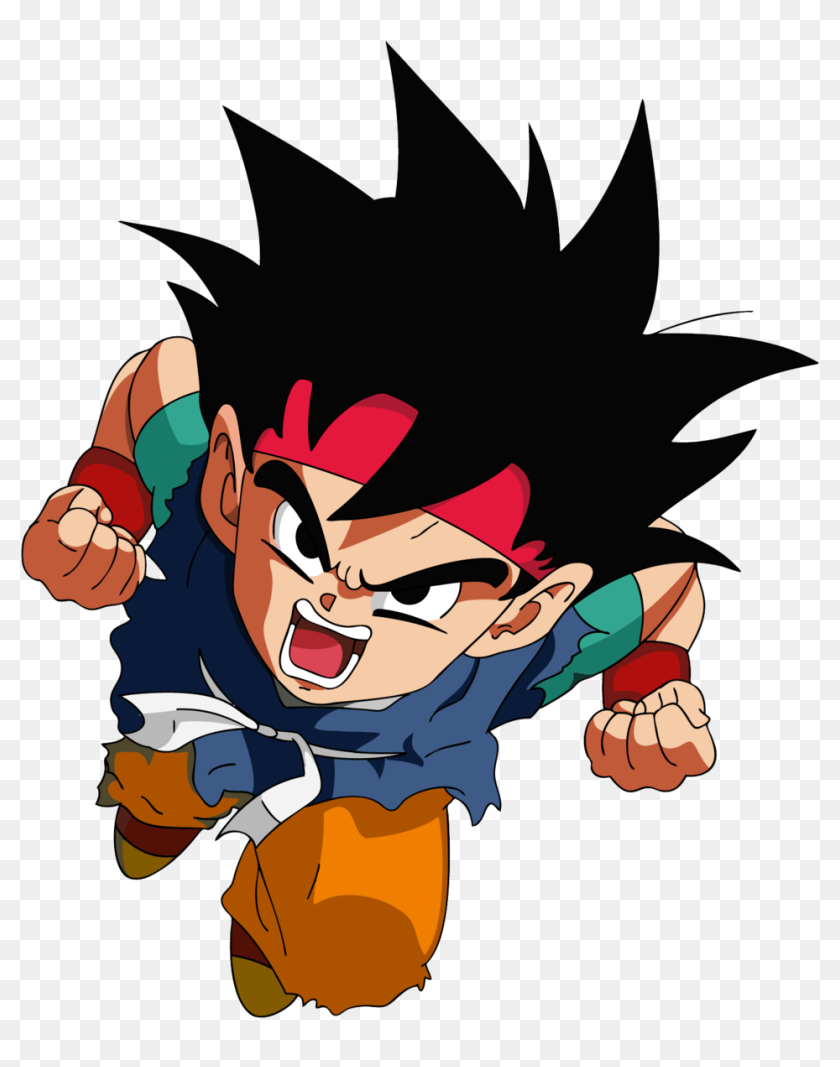 Junior Dragonball Png - Goku, Transparent Png - 1024x1279 (#2771034 ...