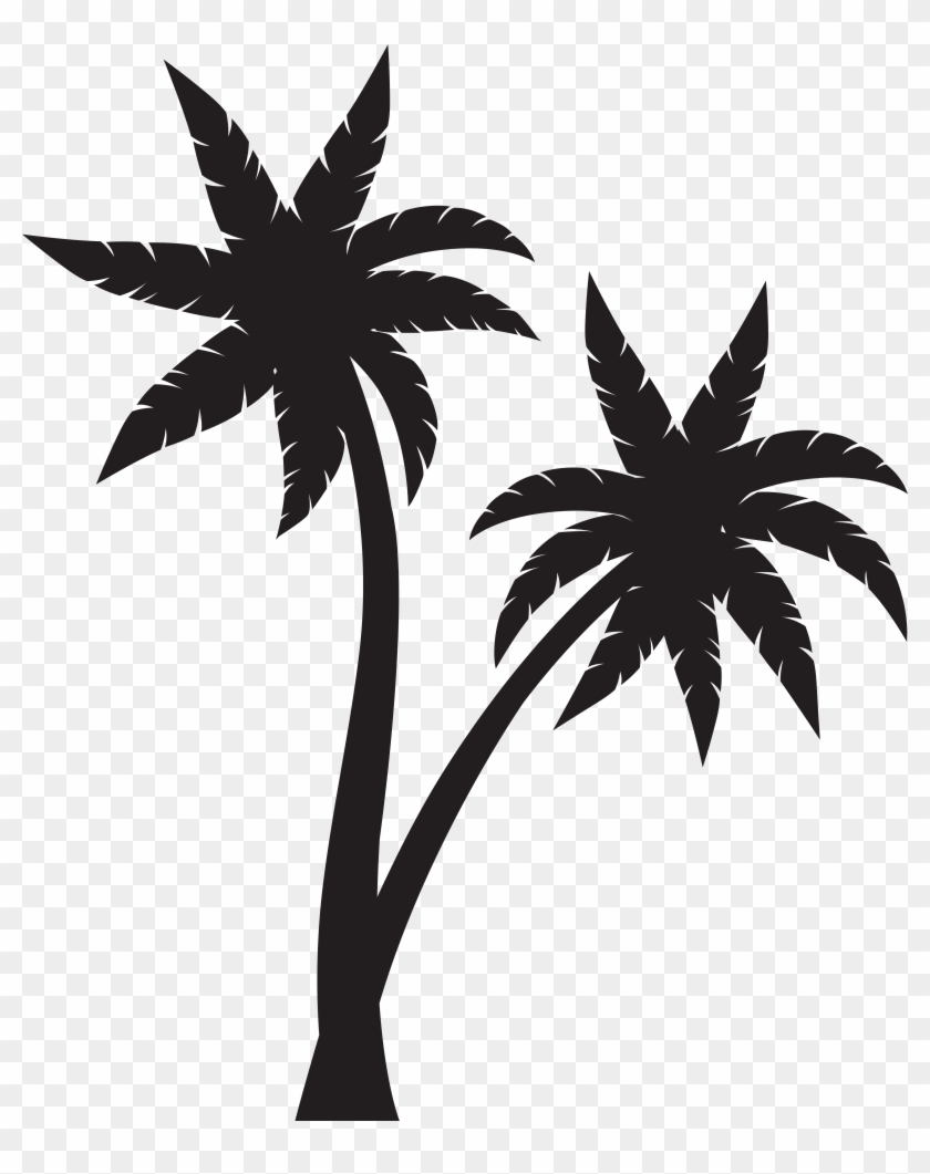 Palms Silhouette Png Clip Art, Transparent Png - 6641x8000 (#288197 ...