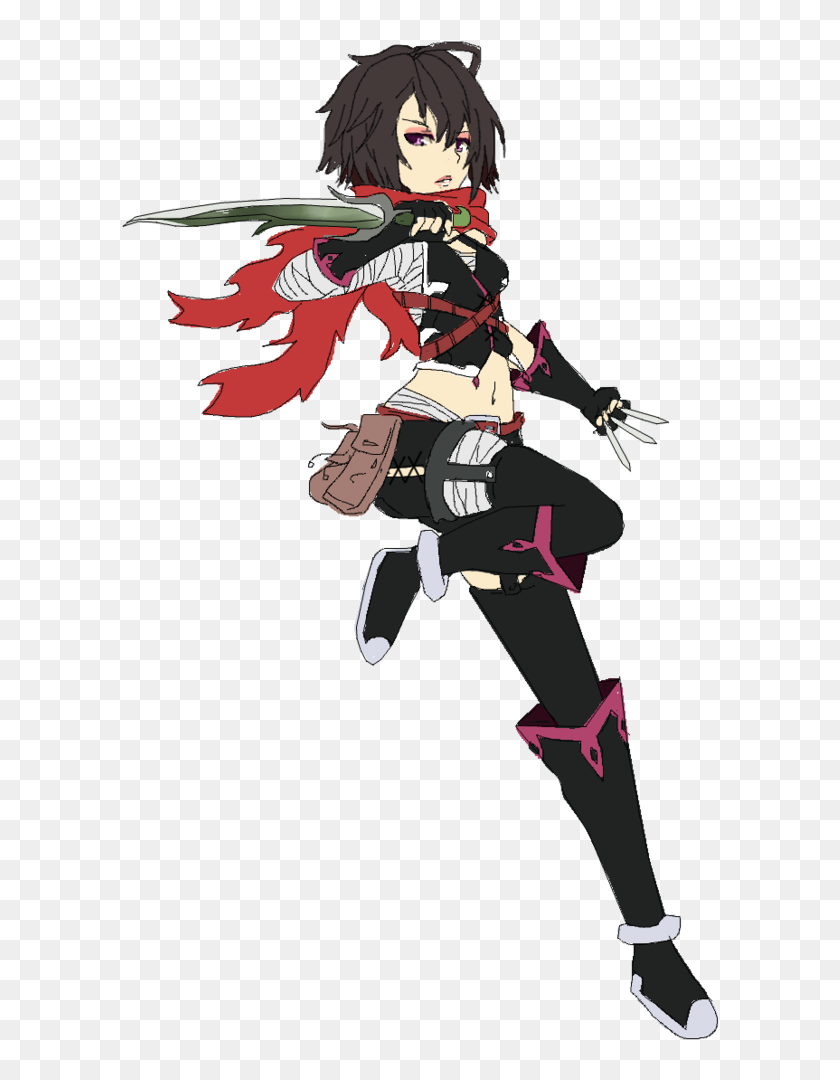 Anime Girl Ninja Assassin , Png Download - Ninja Assassin, Transparent ...