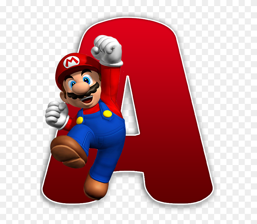 Alfabeto Decorativo Mario Bross Png - Super Mario Bros Png, Transparent ...