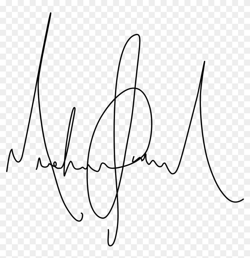 Michael Jackson Signature, HD Png Download - 1200x1181 (#2882440) - PinPng