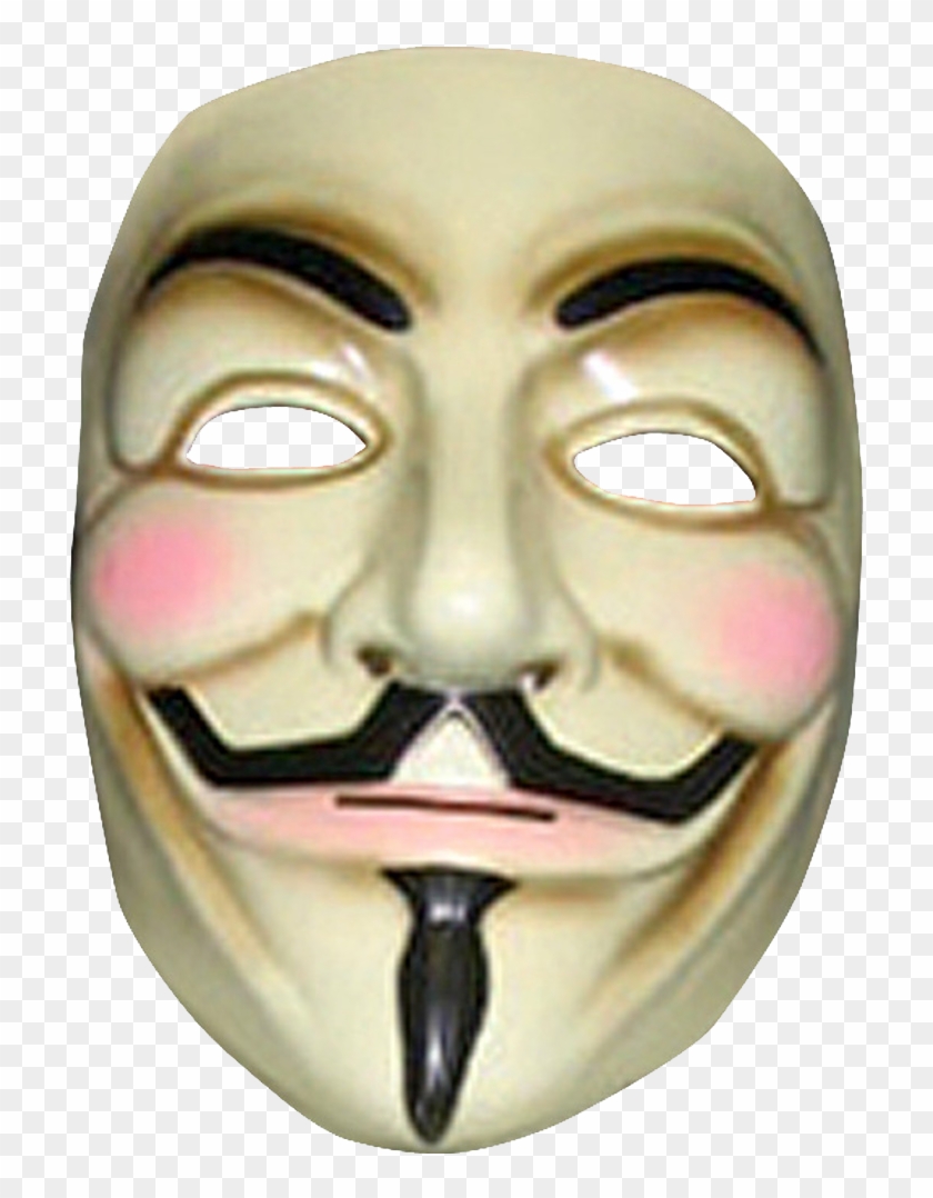 Anonymous Mask Png Clipart - V For Vendetta Mask Transparent, Png ...