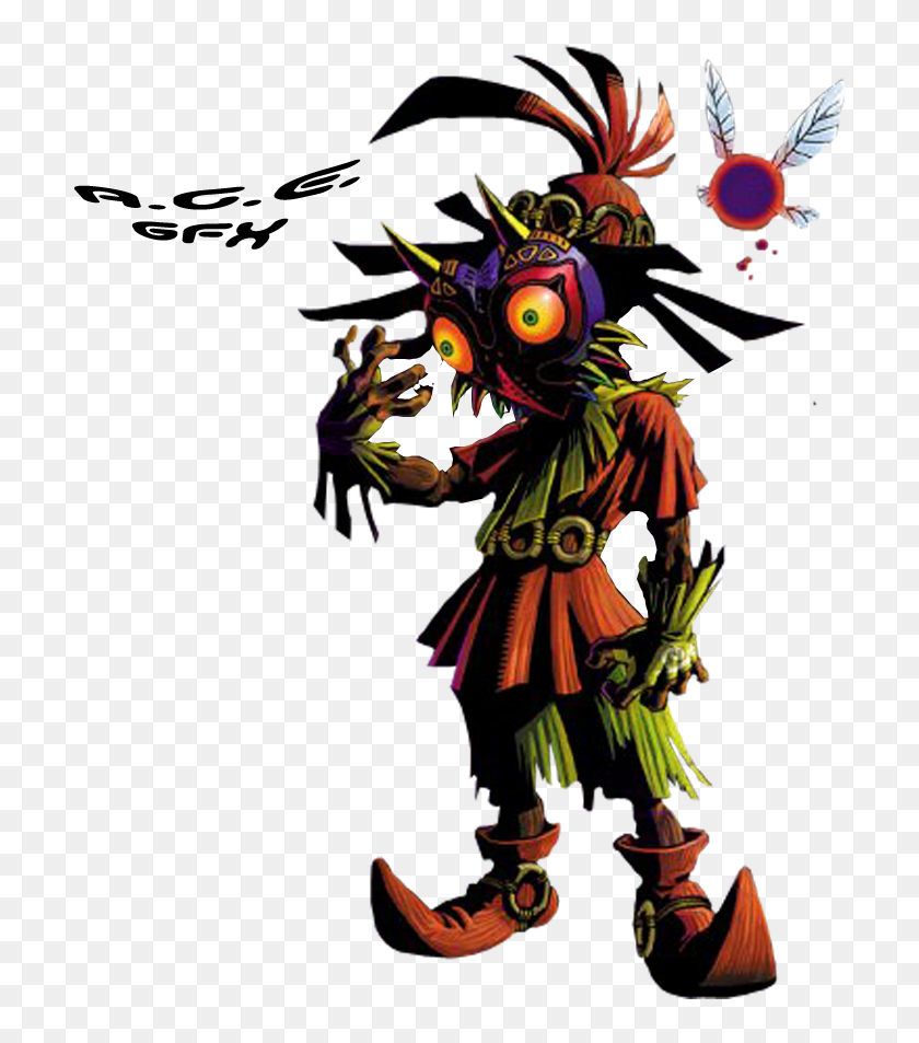 Majoras Mask Majorasmask - Zelda Majora's, HD Png Download - 1000x1000 ...