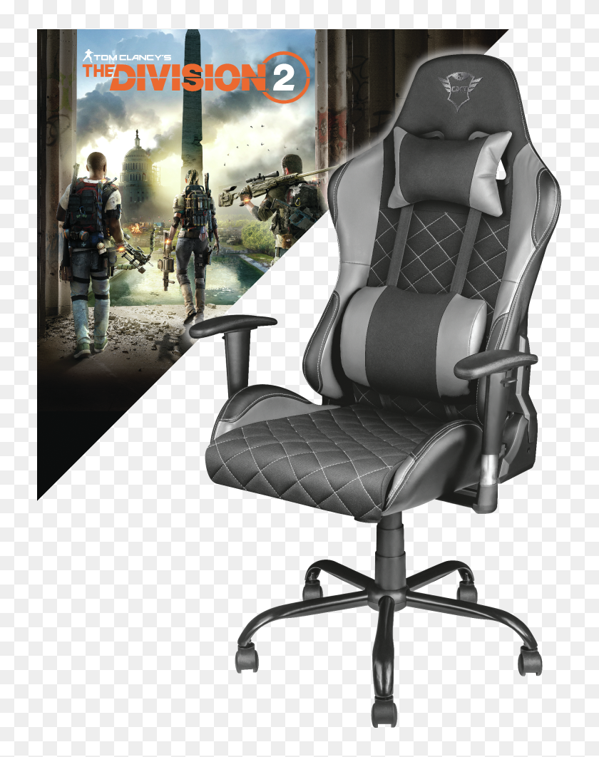 Gxt 707g Resto Gaming Chair Trust Gxt 707g Gaming Chair HD Png