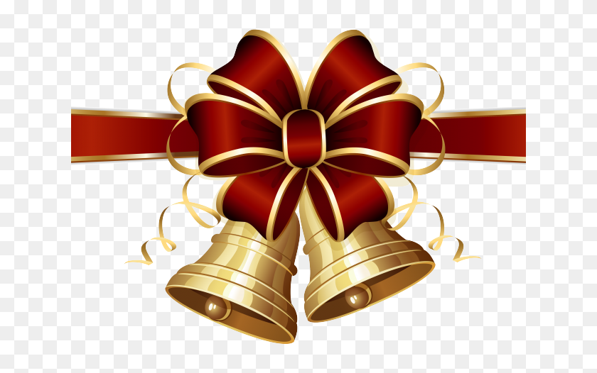 Gold Christmas Bow clipart. Free download transparent .PNG