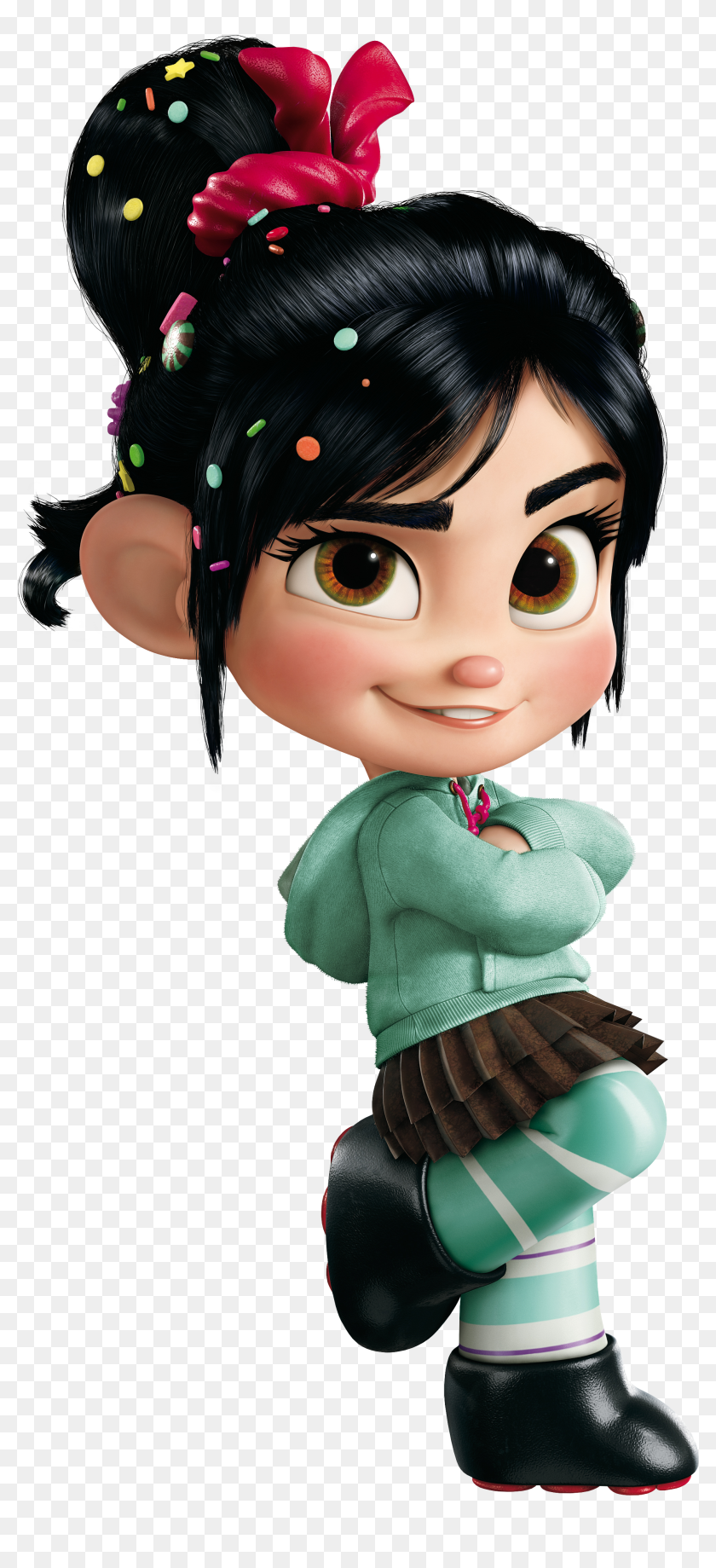 Ralph Breaks The Internet Vanellope Transparent Image - Vanellope Von ...