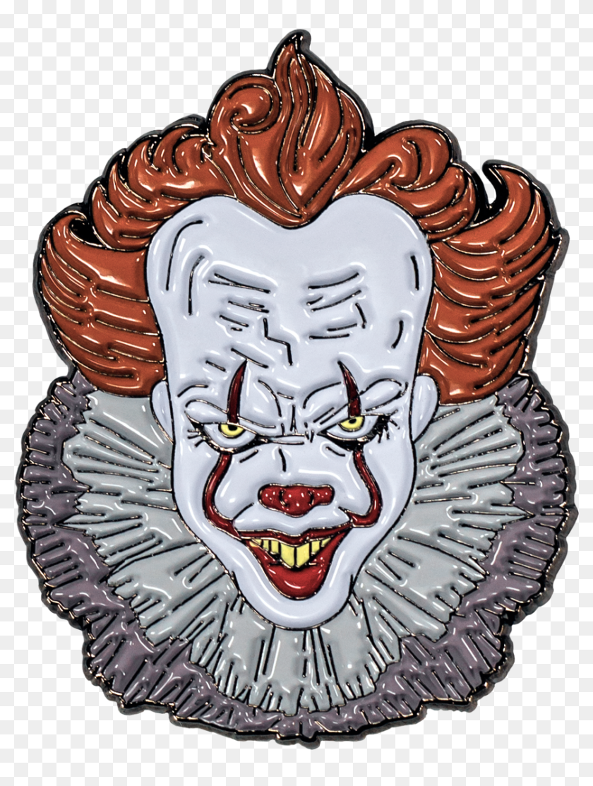 It - Pennywise Pin, HD Png Download - 861x1100 (#2968870) - PinPng