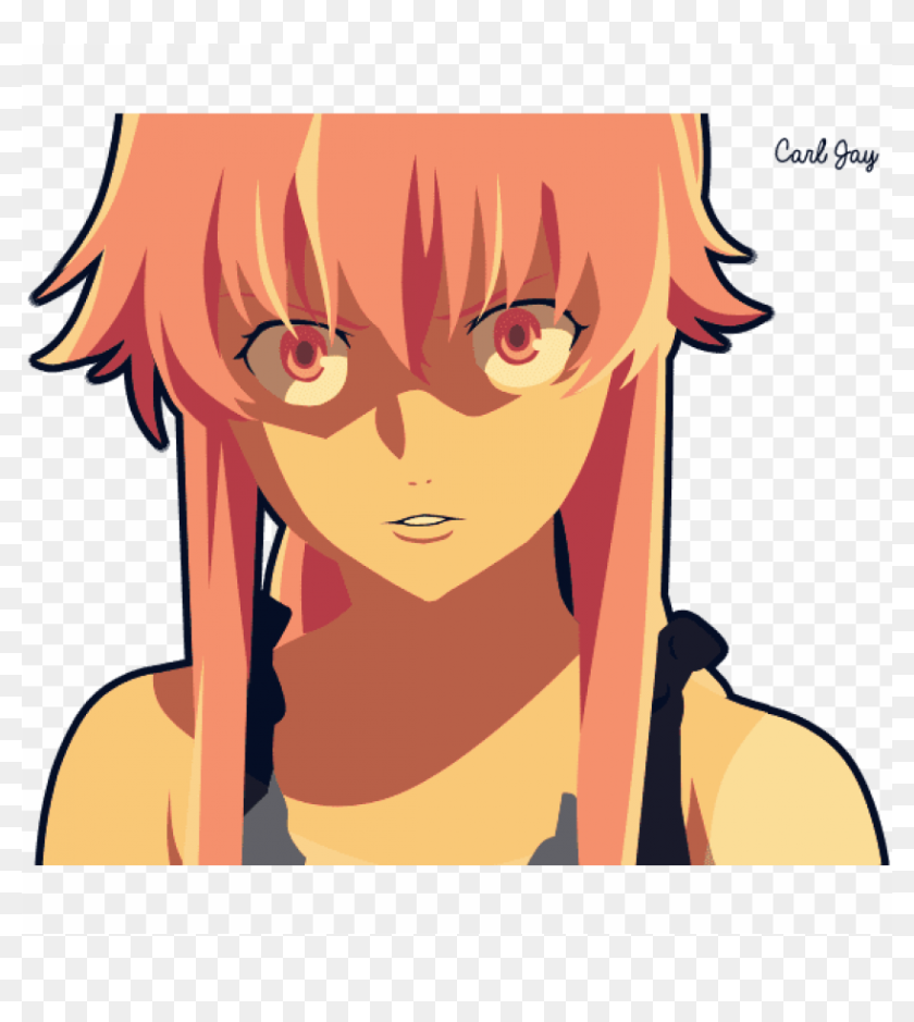 Free: Yuno Gasai Future Diary Anime Mirai, Anime transparent background PNG  clipart 