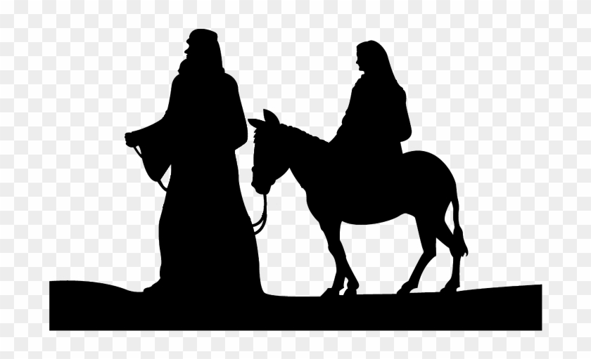 silhouette-mary-and-joseph-hd-png-download-701x471-34568-pinpng