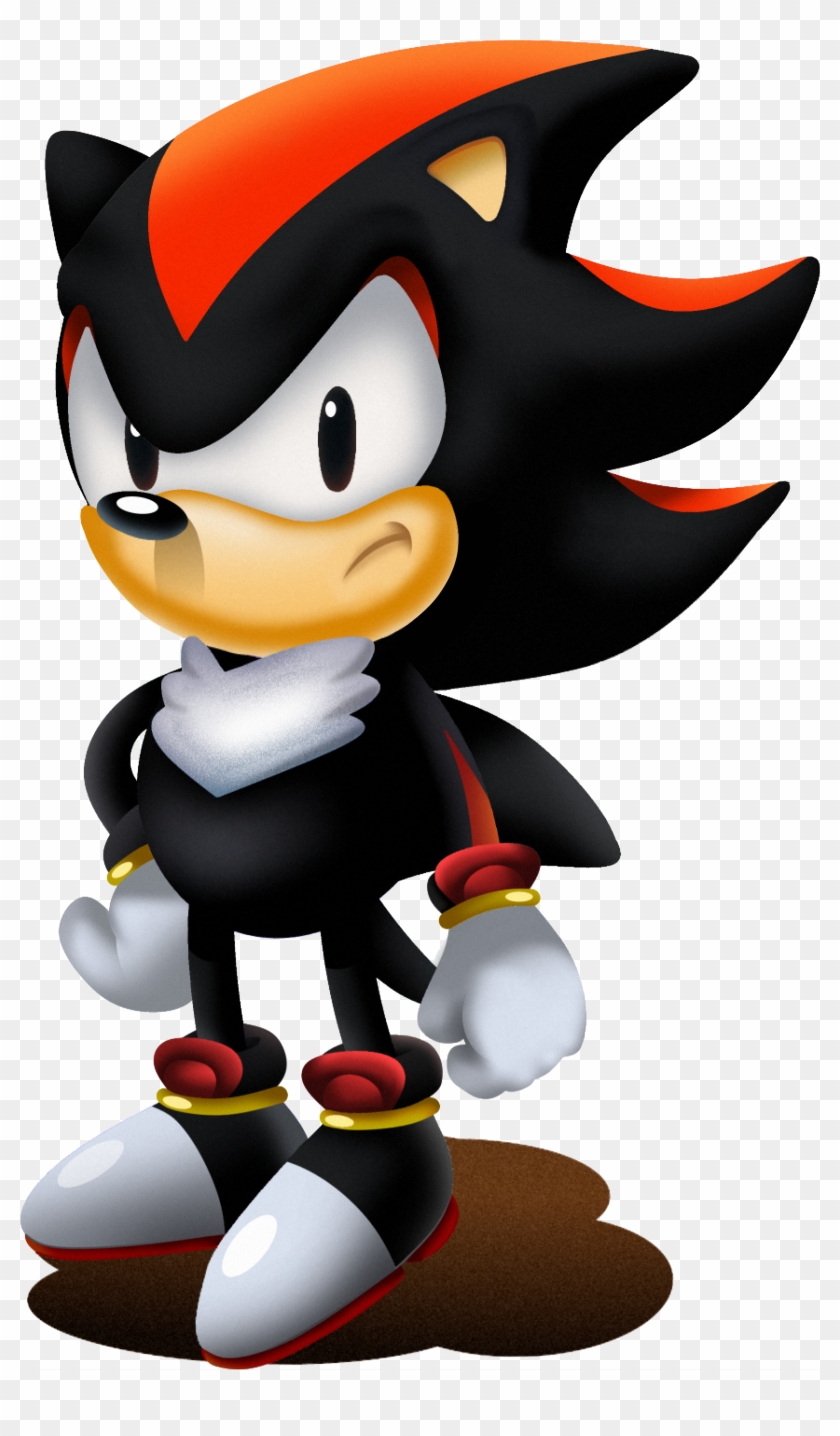 Classic Shadow The Hedgehog - Shadow The Hedgehog Classic, HD Png ...