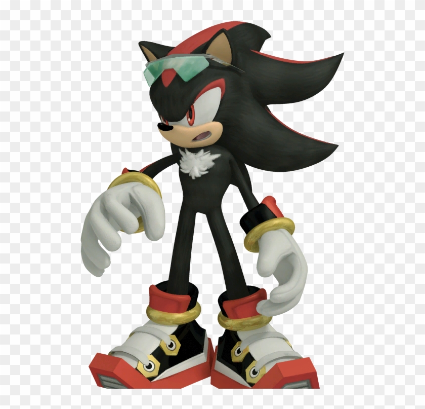 Sonic Shadow Render Run Png , Png Download - Sonic X Shadow, Transparent Png,  free png download