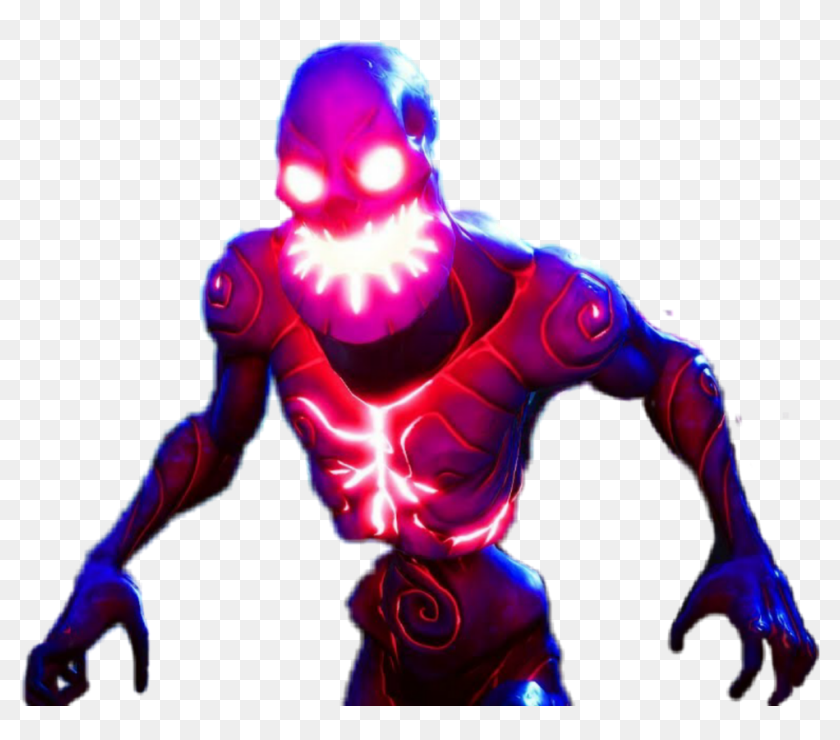 Glowing Cube Monster Cubemonster Zombie Trick Or Tr Fortnite Zombie Png Transparent Png