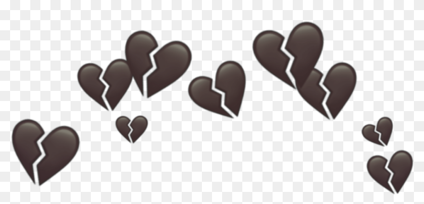 Crown Emoji Black Www Picturesboss Com - Heart, HD Png Download ...