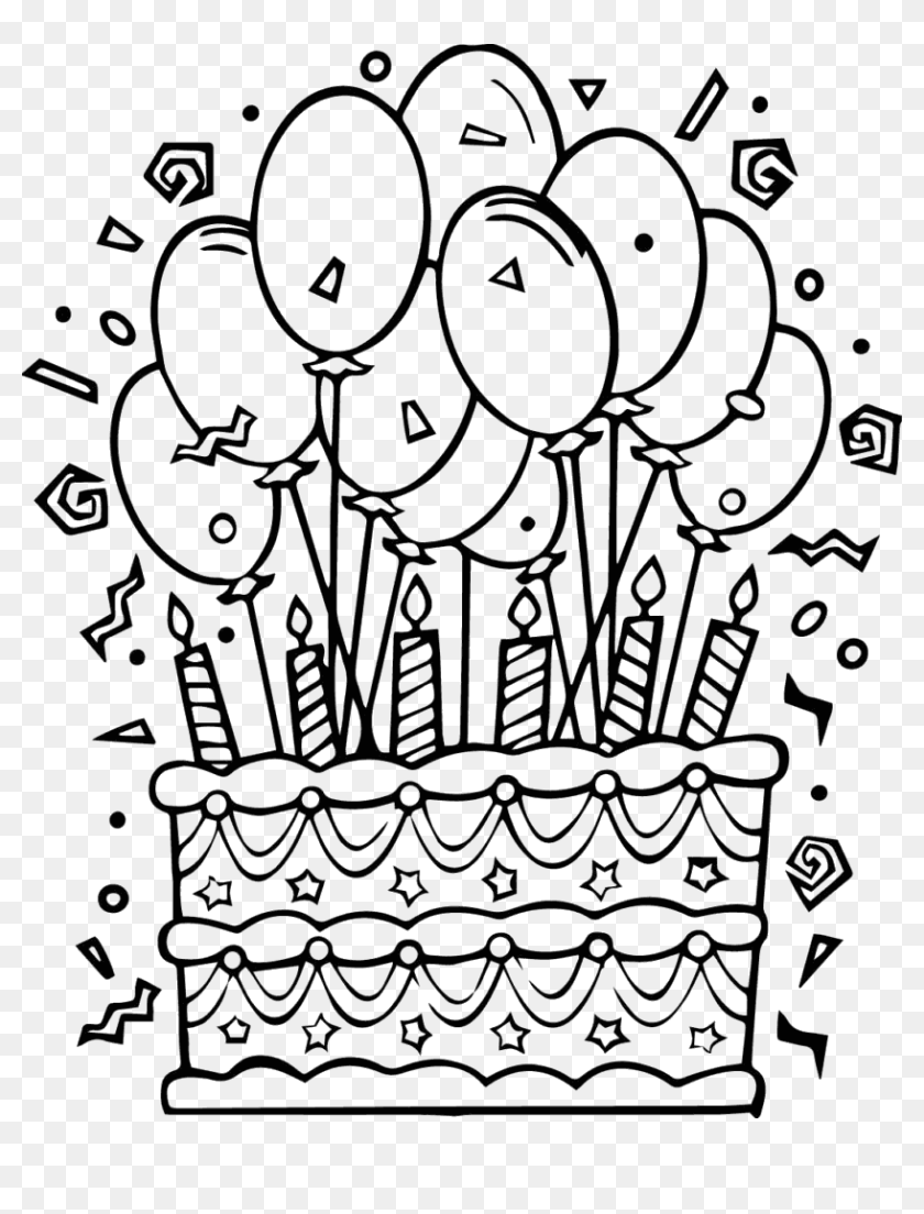 61 Cute Coloring Pages Cake  Best HD