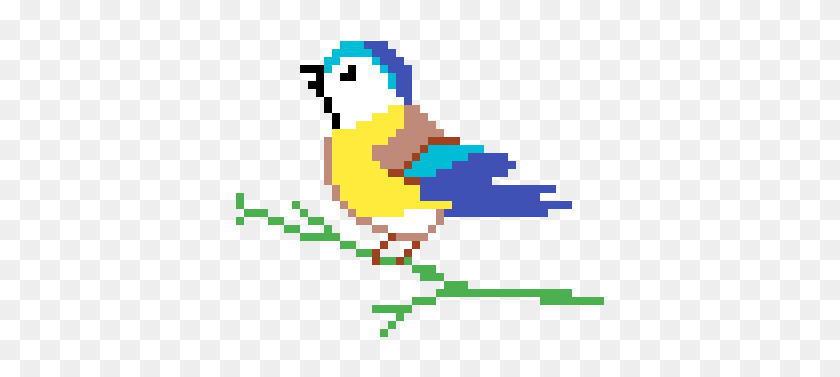 Random Image From User - Pixel Art Easy Bird, HD Png Download - 600x600 ...