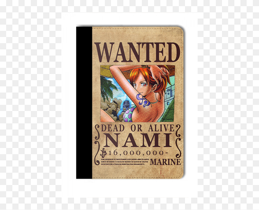 Leather Ipad Wanted Op 007 One Piece Wanted Posters Hd Png Download 600x600 Pinpng