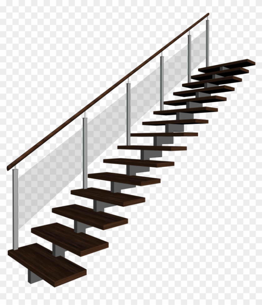 Лестница сбоку вектор