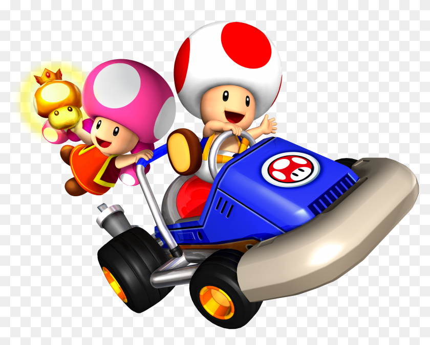 Mind You, Neither Has Daisy Or Waluigi - Toad And Toadette Mario Kart ...