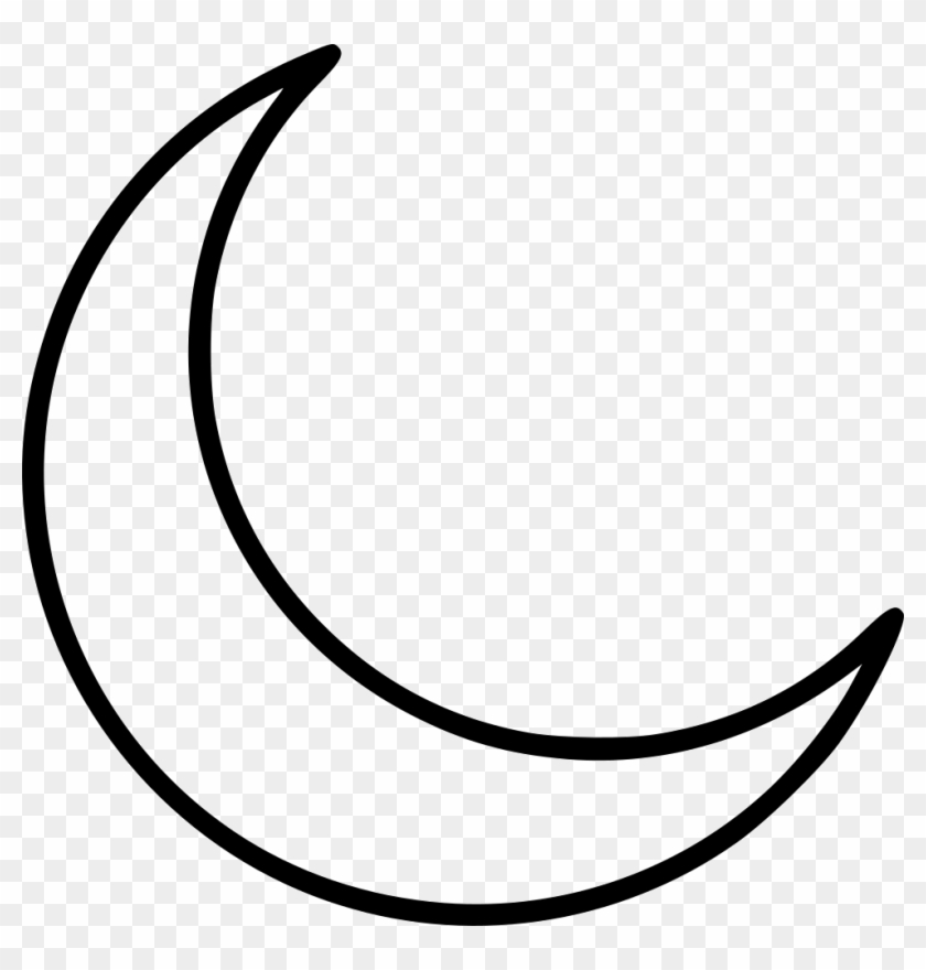 Crescent Moon PNG, Crescent Moon Transparent Background - FreeIconsPNG