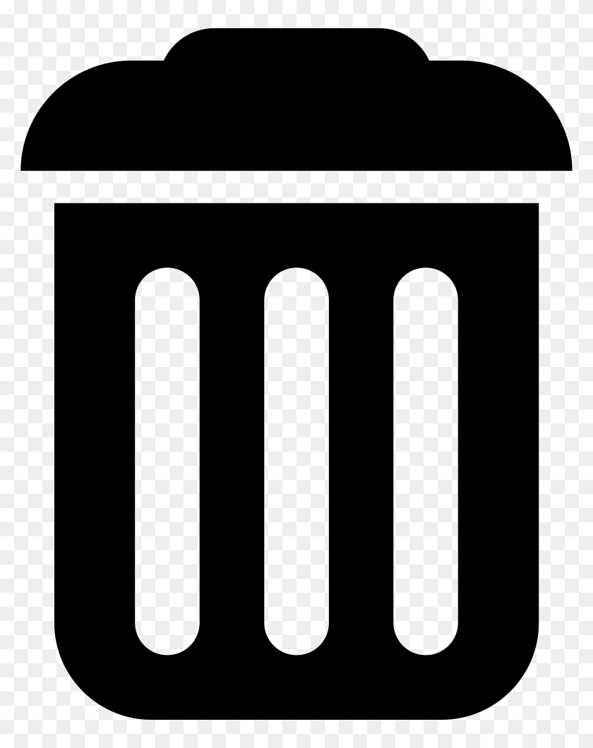 Garbage Symbol Png - Icon, Transparent Png - 782x980 (#3222366) - PinPng