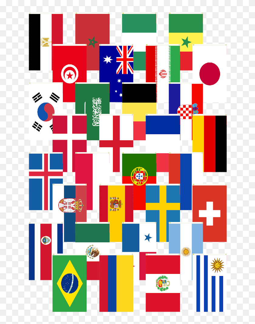 World Flag Png - Flag World Cup 2018, Transparent Png - 707x1000 ...