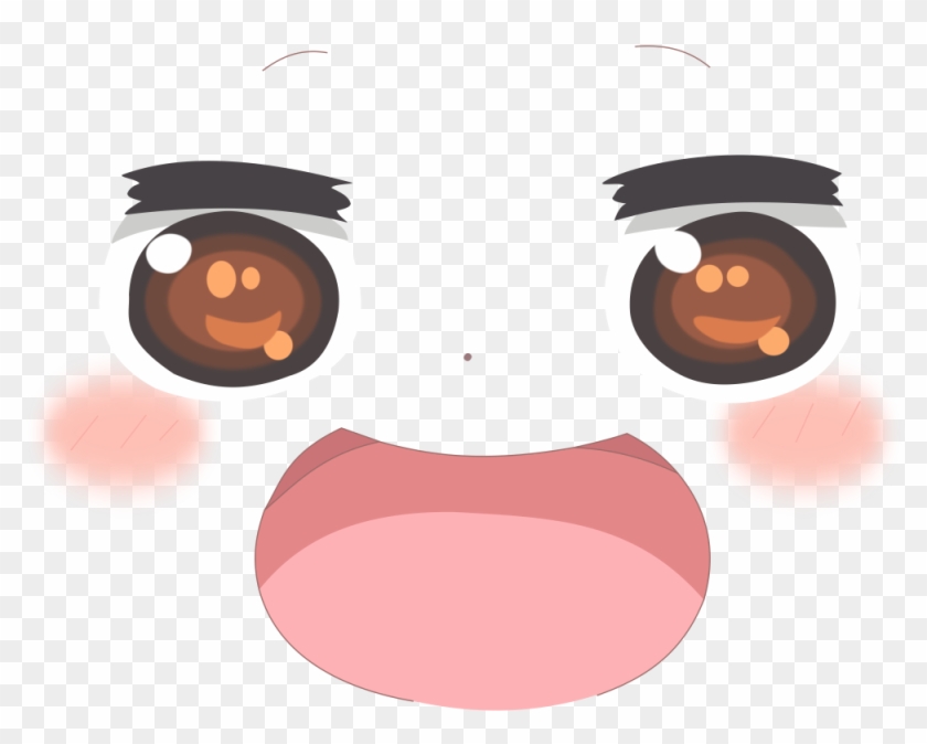 Anime Face Png - Transparent Anime Face Png, Png Download - 999x755 ...