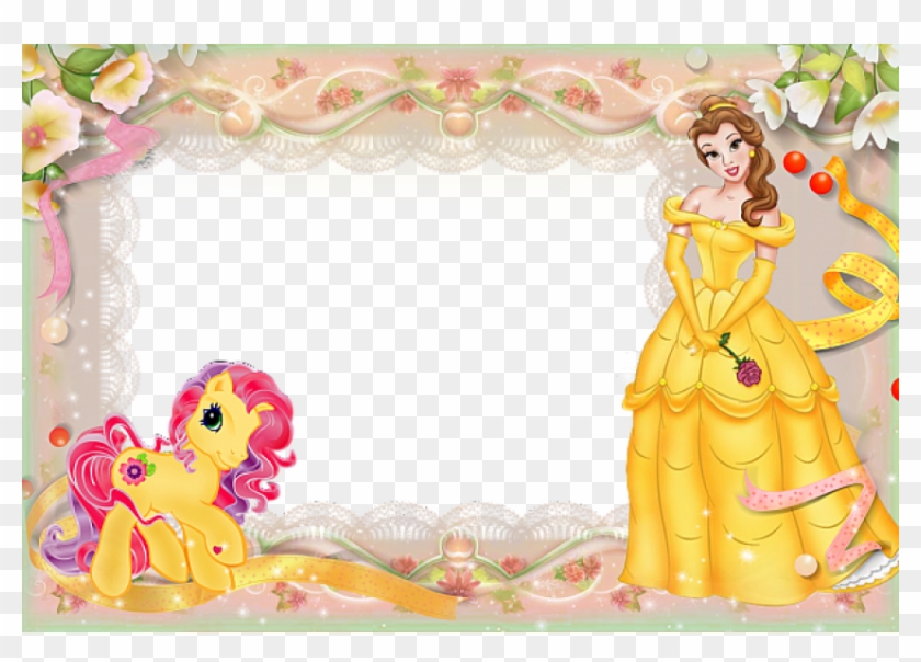 Free Png Girls Transparent Frame With Princess Png - Princess Border ...