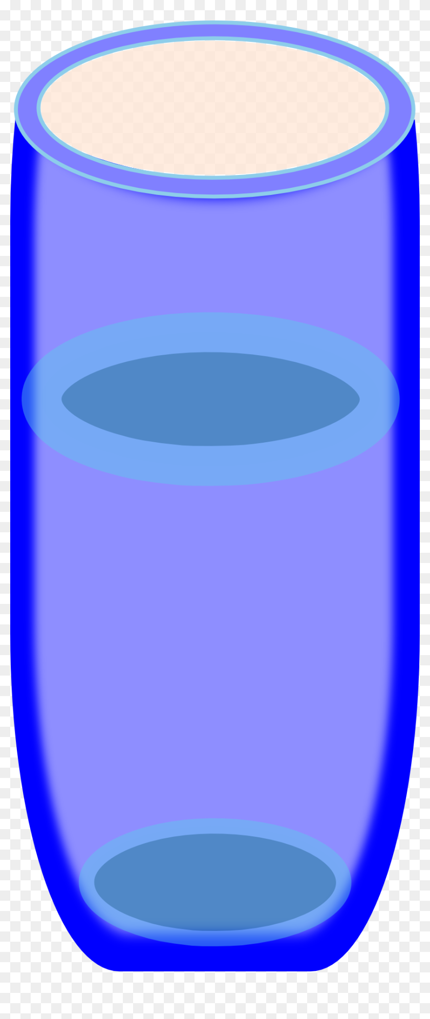 Glass Half Full Of Water - Circle, HD Png Download - 861x2000 (#3317581 ...